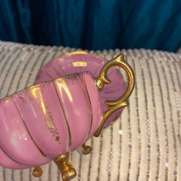 Thames porcelain tea cup and saucer set, vintage - Picture 6 of 14